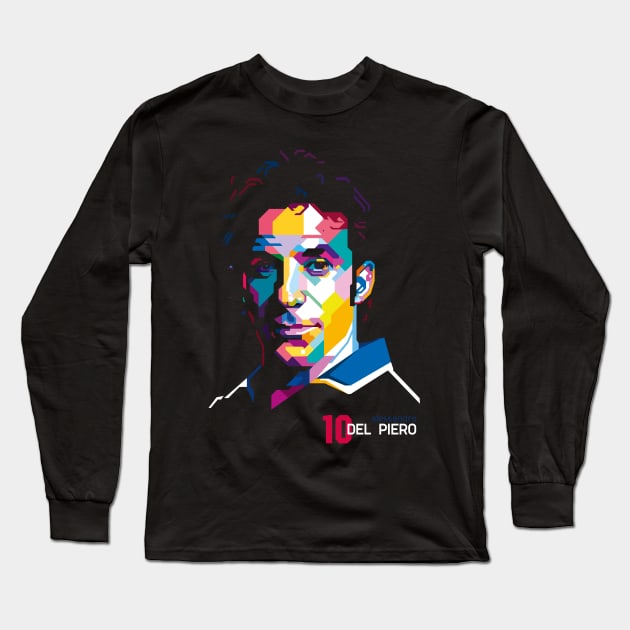 Del Piero Long Sleeve T-Shirt by difrats